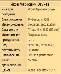 Окунев Яков Маркович